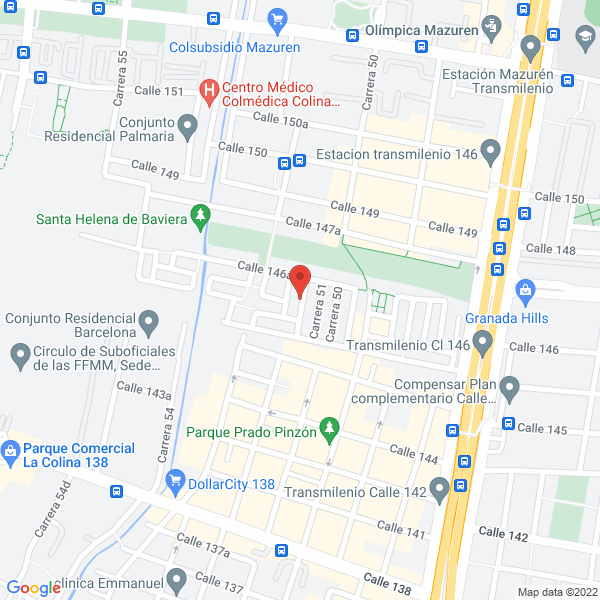 Map of Servicios De Transporte Rodber S.A.S.