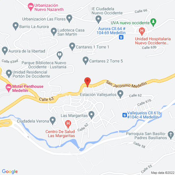 Map of Su Mensajero JM Ltda.