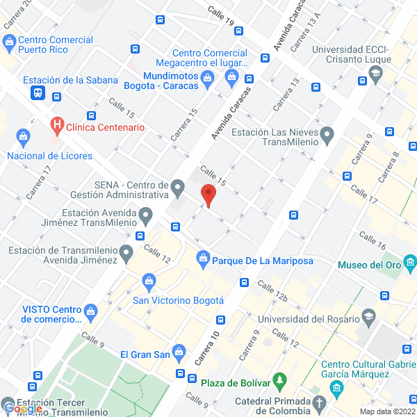 Map of Super Electricos