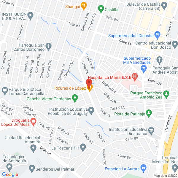 Map of Super Selladoras