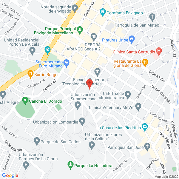 Map of Super Tres Comidas Rapidas