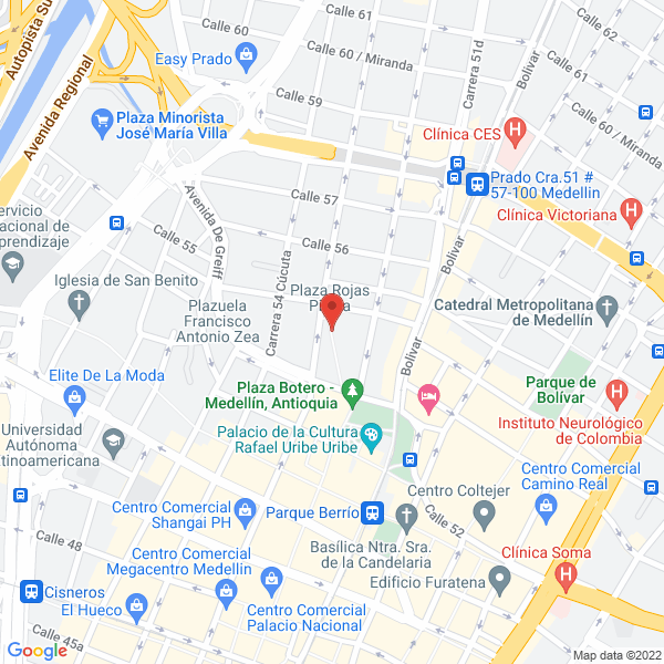 Map of Supermarcado La Comarca