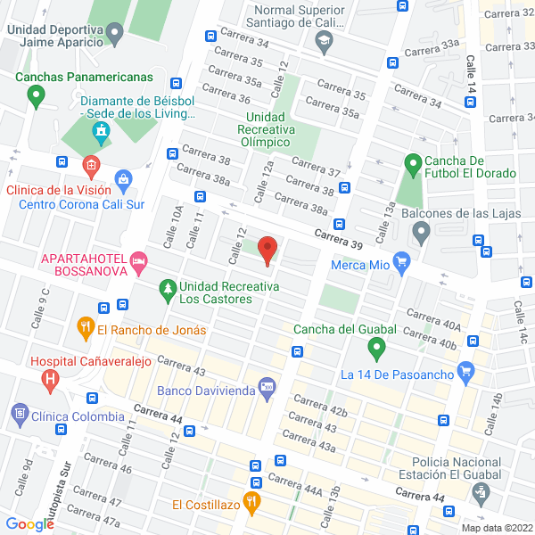 Map of Supermercado Alex