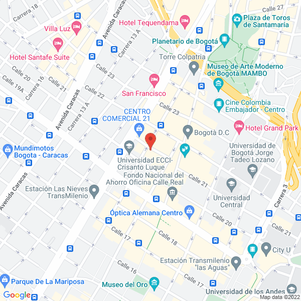 Map of Evolucionemos S.A.S.