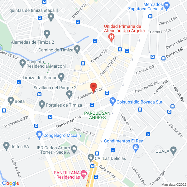 Map of Full Ingenieria Hs S.A.S