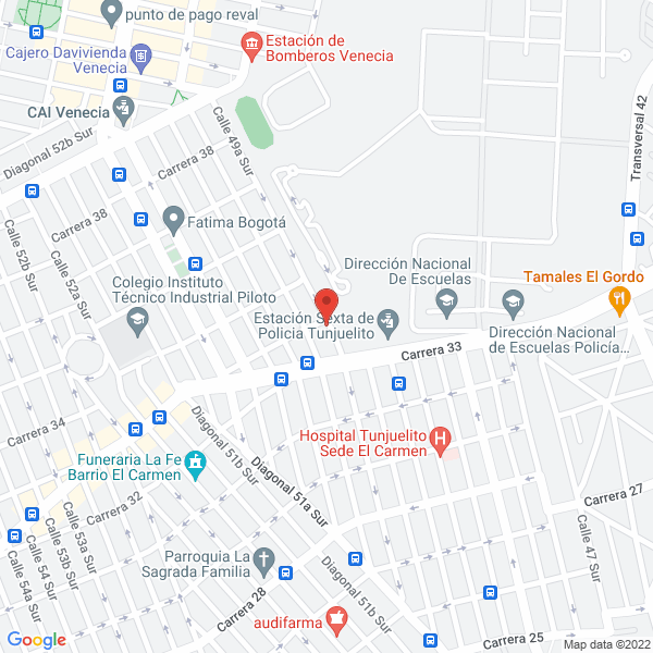 Map of Airefrin S.A.S