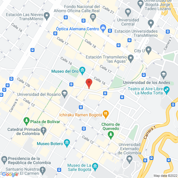 Map of Administración Del Riesgo Arco S.A.S.