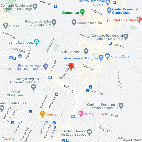 Map of Acequilab S Ltda