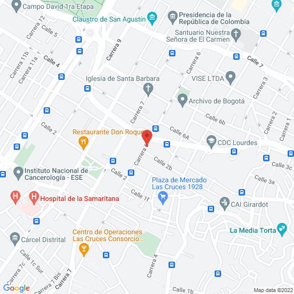 Map of Aso E&E Ingeniería S.A.S.