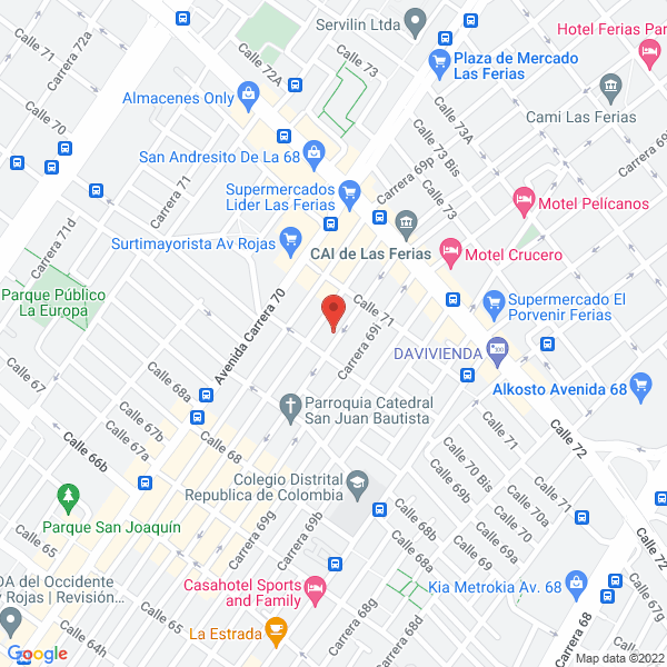 Map of El Taller Del Cuero
