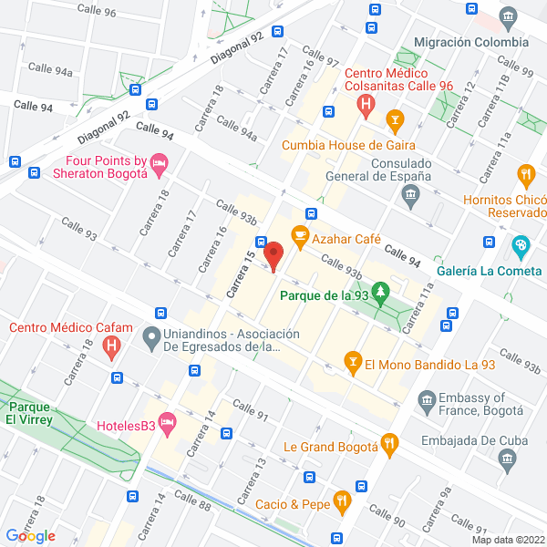 Map of Caminos Inmobiliarios S.A.