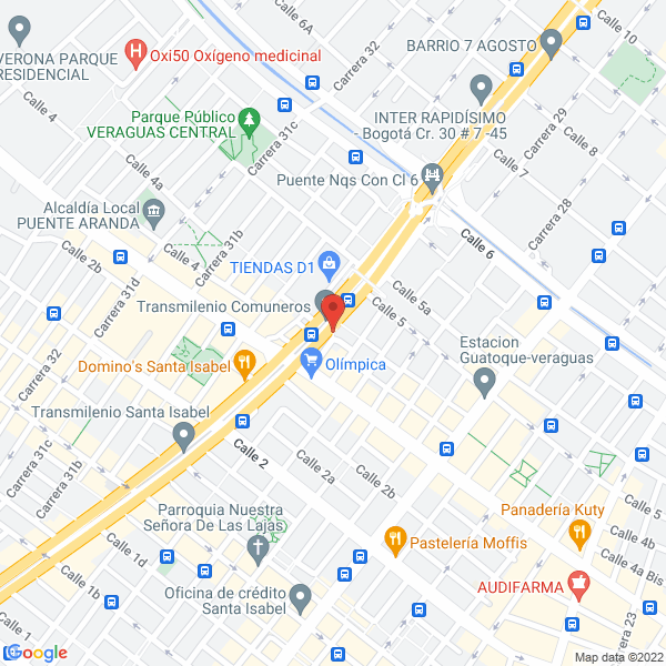 Map of Eventos Y Recepciones Luisval