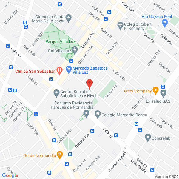 Map of Estampados Y Acabados S.A.S.