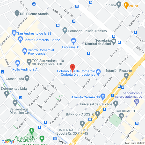 Map of Formas Y Maquinados Formaq S. A. S.