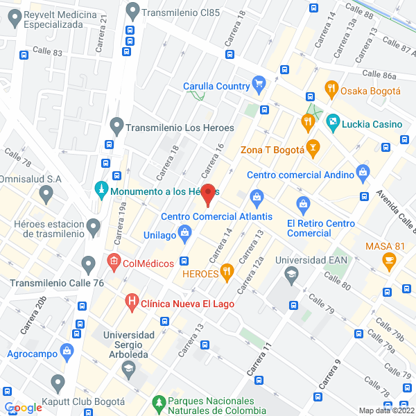 Map of Ventana Digital Ltda.