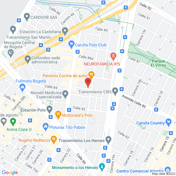 Map of Suministros Y Soluciones Vk S.A.S.