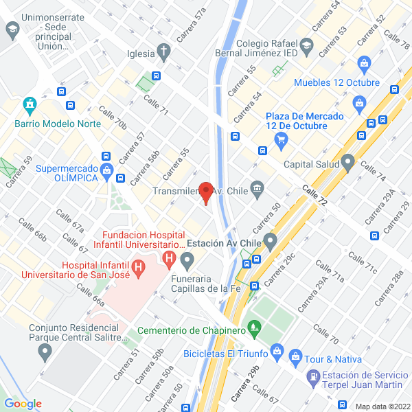 Map of Guerrero C. Automotriz