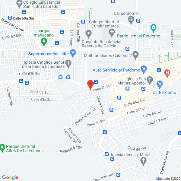 Map of A.A.B. Industrias Metalicas E.U.