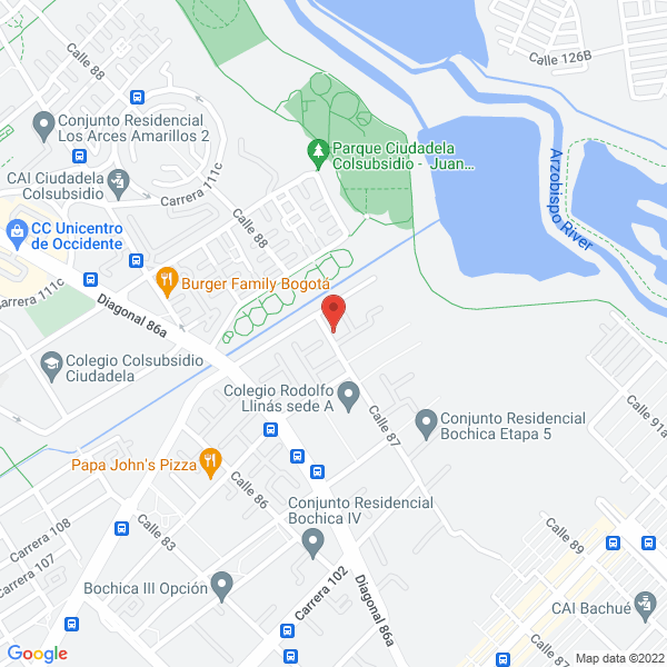Map of Cuarta Generacion