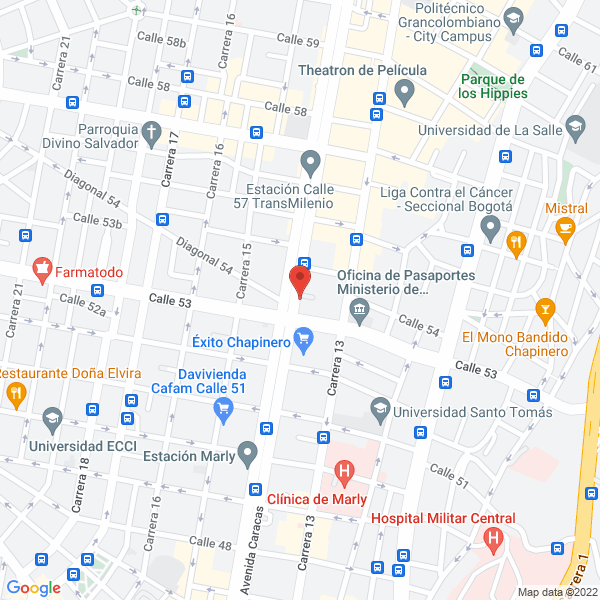 Map of La 53