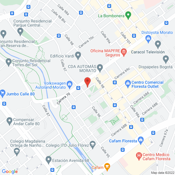 Map of Accesorios Colombia Betzy & CIA.