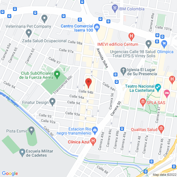 Map of Supermercado La Canasta Juan