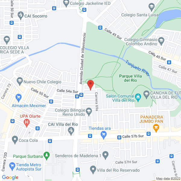 Map of Los Reyes Trío