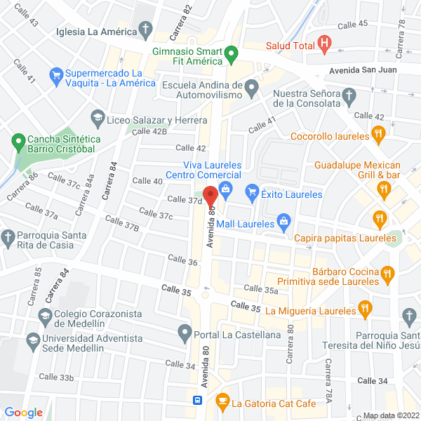 Map of Biothecare Estetika