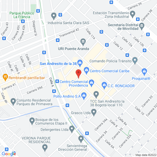 Map of Gonzalez Ortiz Luis Alberto