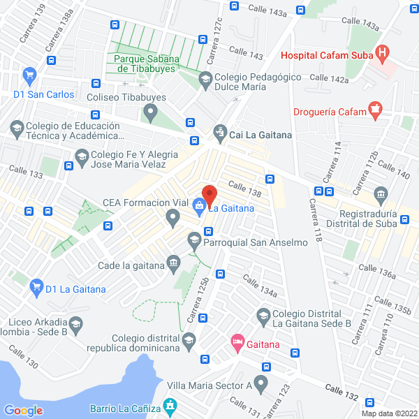Map of Cristaleria La Copa Roja