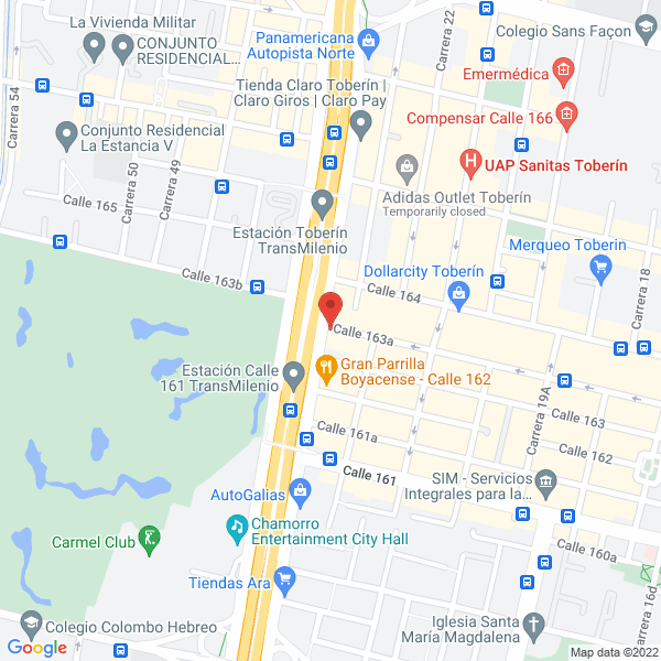 Map of Mago Equipos