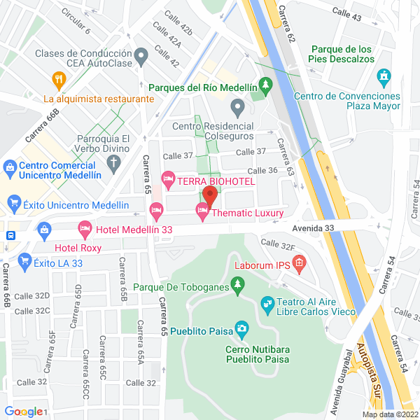 Map of Inversiones Goya S.A.S.