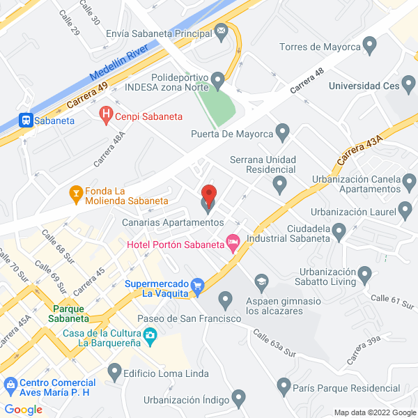 Map of Famiflex S.A.S.