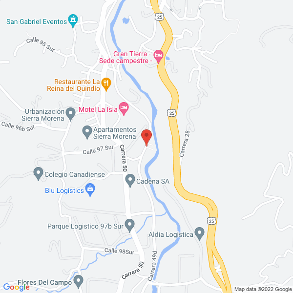 Map of Cubiko Concretos S.A.S.