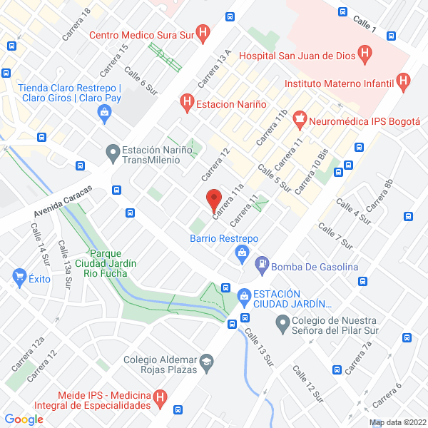 Map of Vargas Lozano Ulises