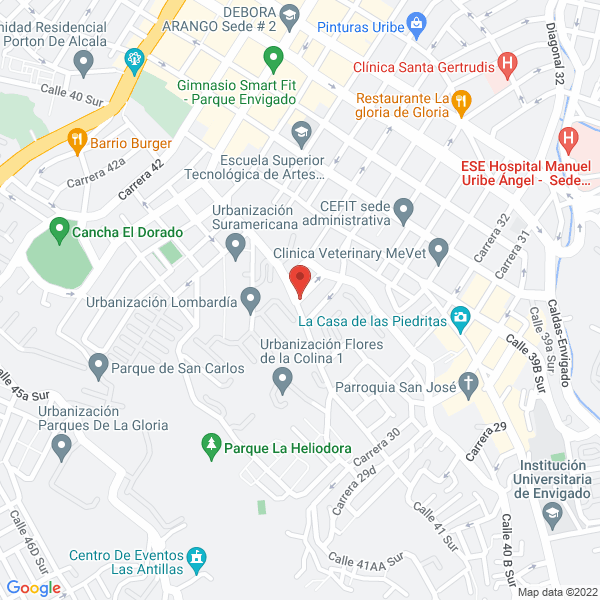 Map of Constructora Petra S.A.S.