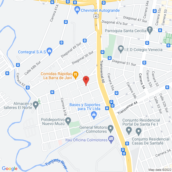 Map of Santhoni Distribuciones