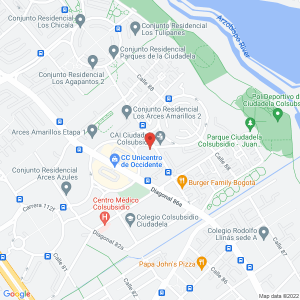 Map of Tarazona Y Cía. Ingeniería De Sistemas
