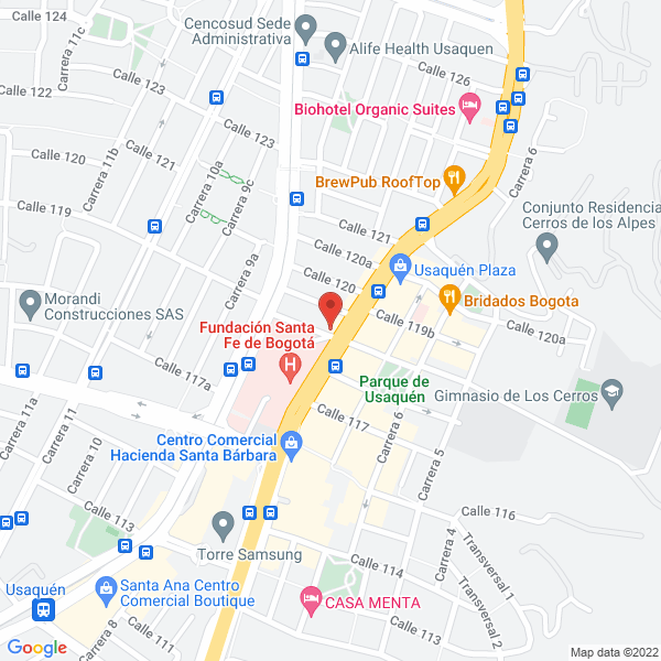 Map of Consultorio Del Cirujano Oftalmológico Luis Daniel Holguin