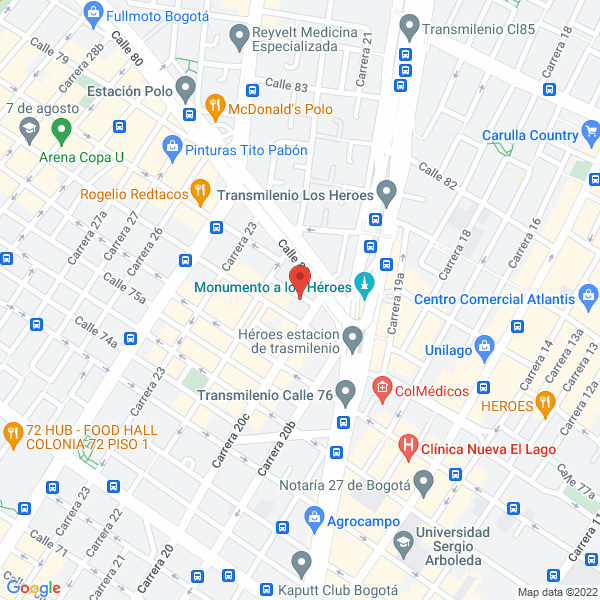 Map of Taxitron
