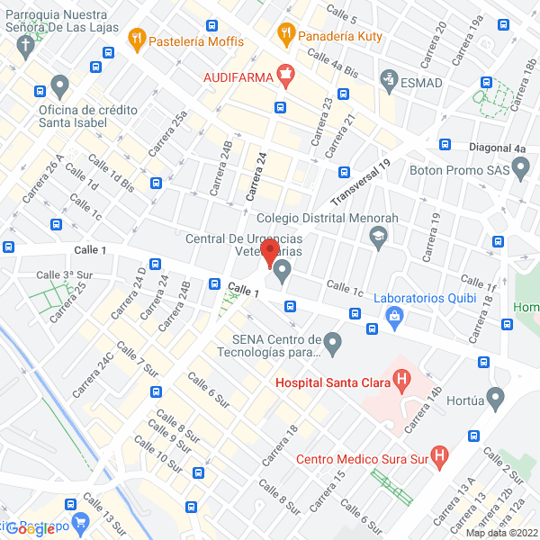 Map of Técnicos Fuel Inyection
