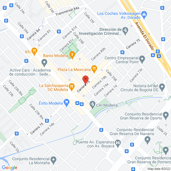 Map of Tienda Naturista Mundo Natural Vida