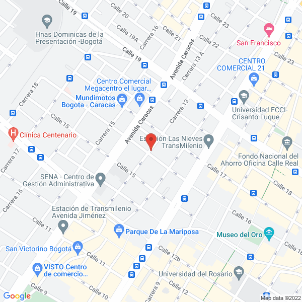 Map of Distribuciones Andino