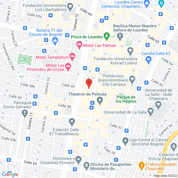 Map of Martínez Elizabeth