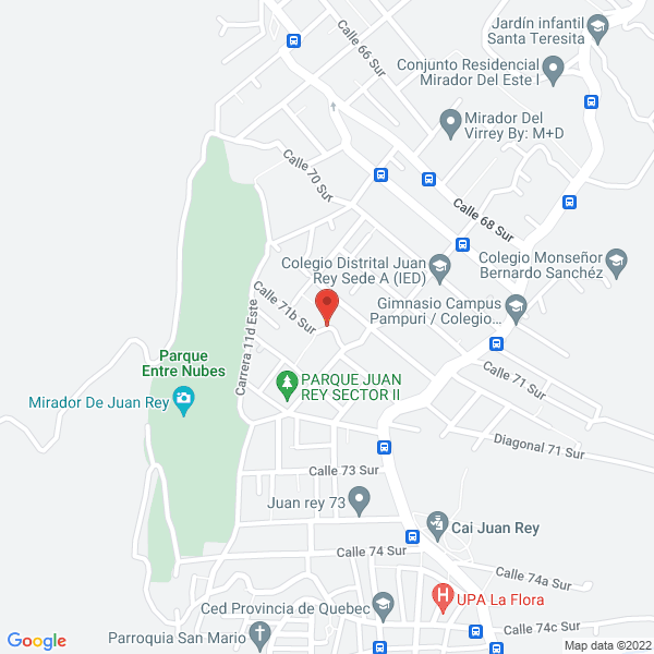 Map of Trío Musical Ayer Y Hoy