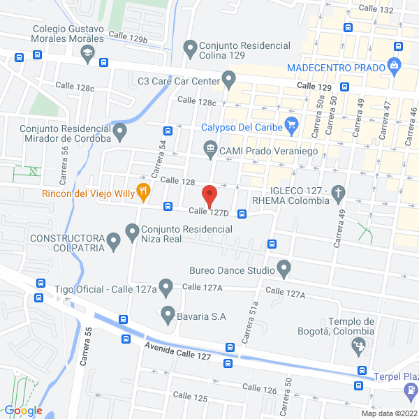 Map of Unimudanzas