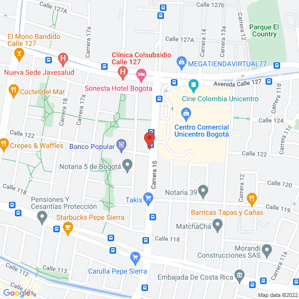 Map of Ksoft S.A.S