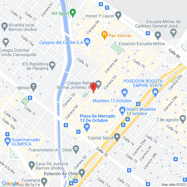 Map of Ojala Ta Ltda.