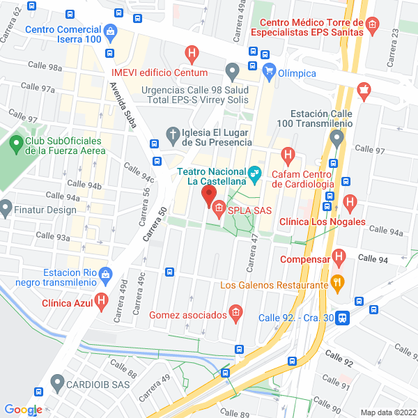 Map of Recursivos Serviayuda S.A.S.