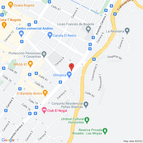 Map of Sunn Colombia S.A.S.